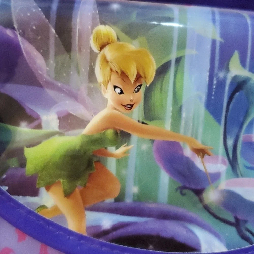 Disney Tinkerbell Travel Rollup Makeup‎ Jewelry Organizer Bag